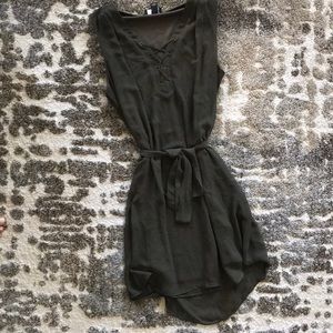 Olive Green Dress
